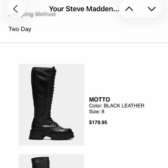 Steve Madden Motto Boots - Picture 8 of 8